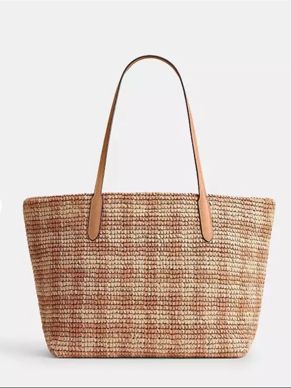 NWT Coach City Tote Bag With Gingham Print🎀